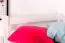 Etagenbett für Kinder 90 x 200 cm | Massivholz: Buche | Weiß Lackiert | umbaubar in 2 Einzelbetten | inkl. Rollroste Abbildung