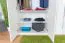 227 cm breiter Kleiderschrank mit 5 Türen | Farbe: Weiß Abbildung