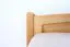 Kinderbett 100 x 200 cm | Massivholz: Buche | Natur Lackiert Abbildung