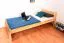 Kinderbett 80 x 200 cm | Massivholz: Kiefer | Natur Lackiert Abbildung