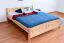 Kinderbett 140 x 200 cm | Massivholz: Buche | Natur Lackiert Abbildung