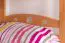 Etagenbett für Kinder 90 x 200 cm | Massivholz: Buche | Natur Lackiert | umbaubar in 2 Einzelbetten | inkl. Rollroste Abbildung