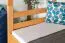 Etagenbett für Kinder 90 x 190 cm | Massivholz: Buche | Natur Lackiert | umbaubar in 2 Einzelbetten | inkl. Rollroste Abbildung
