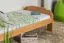 Kinderbett 90 x 200 cm | Massivholz: Buche | Natur Unbehandelt Abbildung