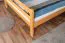 Hochbett für Jugendliche 160 x 190 cm | Massivholz: Buche | Natur Lackiert | umbaubar in Einzelbett | Premium-Qualität | inkl. Rollrost Abbildung