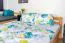 Stockbett für Kinderzimmer 140 x 190 cm | Massivholz: Buche | Natur Lackiert | umbaubar in 2 Einzelbetten | inkl. Rollroste Abbildung