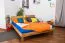 Bett Kernbuche massiv 180 x 200 cm geölt Abbildung