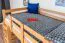 Hochbett für Jugendliche 120 x 190 cm | Massivholz: Buche | Natur Lackiert | umbaubar in Einzelbett | Premium-Qualität | inkl. Rollrost Abbildung