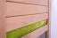 Kinderbett 90 x 200 cm | Massivholz: Buche | Natur Lackiert Abbildung