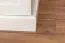 97 cm breiter Kleiderschrank mit 2 Türen | Farbe: Weiß Abbildung