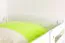 90 x 200 cm Stockbett mit Stauraum / 2 Schubladen für Kinder Massivholz: Buche | Weiß Lackiert | umbaubar in 2 Einzelbetten | Premium-Qualität | inkl. Rollroste Abbildung