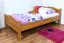 Kinderbett 100 x 200 cm | Massivholz: Buche | Erle Lackiert Abbildung