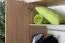 82 cm breiter Kleiderschrank mit 2 Türen | Farbe: Braun Abbildung