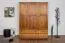 Schlafzimmer- Kleiderschrank Kiefer Vollholz massiv Abbildung