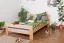 Bett 140 x 200 cm Buche Natur Abbildung