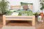 Holzbett 140 x 200 cm Buche massiv Natur mit Lattenrost Abbildung