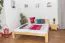 Bett 180 x 200 cm Kiefer Natur mit Lattenrost Abbildung