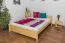 Holzbett Kiefer 160 x 200 cm Natur Abbildung