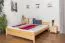 Bett Kiefer 180 x 200 cm Natur Abbildung