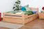 Bettgestell Buche 120 x 200 cm Natur Abbildung