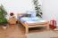 Bettgestell Buche 120 x 200 cm Natur Abbildung
