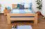 Holzbett Bettgestell Buche 140 x 200 cm Natur Abbildung