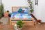 Bett 160 x 200 cm Buche Natur Abbildung