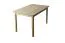 Esszimmertisch 80x50 cm Kiefer massiv, Farbe: Natur Abbildung