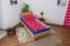 Bett 90 x 200 cm Kernbuche geölt Abbildung