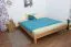 Eiche Massivholz Bettgestell 180 x 200 cm geölt Abbildung
