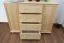Sideboard, Kiefer massiv, Breite: 136 cm, Farbe: Natur Abbildung