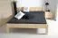 Bett Kiefer 160 x 200 cm Natur Abbildung