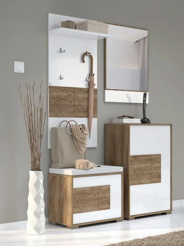 Vorzimmer - Set Weiß Abbildung