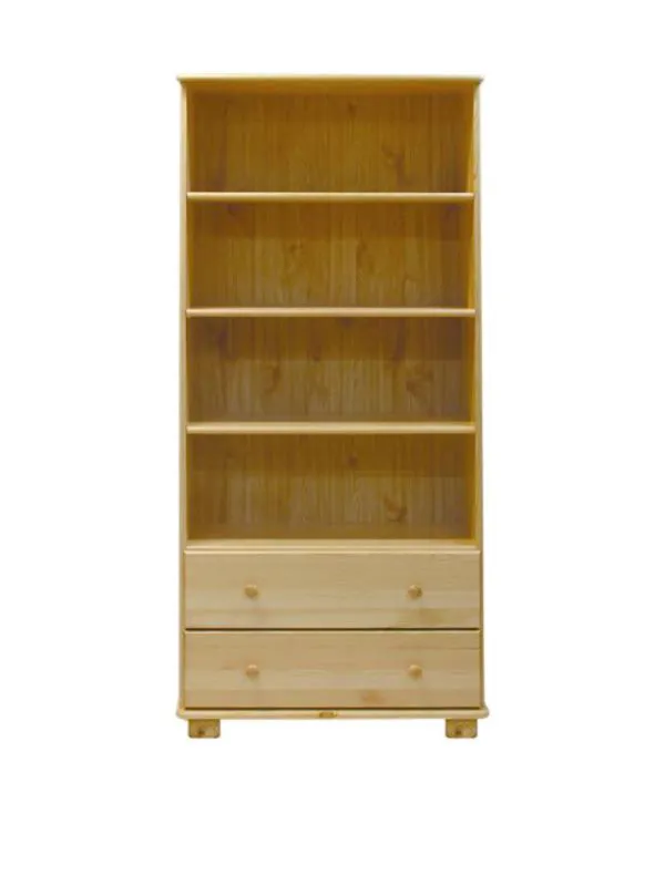 Bücherregal Massivholz Abbildung