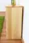 Schuhschrank Schuhkommode Holz massiv, Farbe: Natur 62x72x30 cm, für Garderobe, Vorzimmer, Flur
