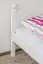 Kinderbett / Jugendbett Kiefer massiv Vollholz weiß 82, inkl. Lattenrost - 90 x 200 cm (B x L)