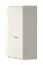 Eckkleiderschrank mit viel Stauraum Schleie 07, Farbe: Kiefer Weiß - Abmessungen: 191 x 95 x 95 cm (H x B x T)