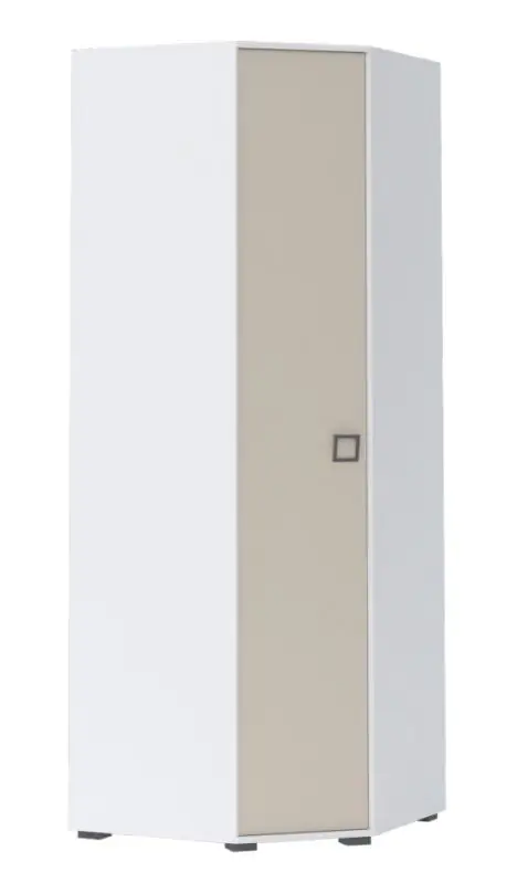 Jugend Kleiderschrank Weiß 236x86x86 cm Abbildung
