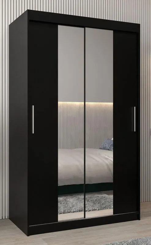 Kleiderschrank schwarz Abbildung