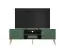 TV-Unterschrank Inari 05, Farbe: Waldgrün - Abmessungen: 54 x 160 x 40 cm (H x B x T), mit 2 Türen und 4 Fächern