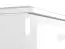 Schminktisch Sydfalster 05, Farbe: Weiß / Weiß Hochglanz - Abmessungen: 79 x 100 x 41 cm (H x B x T), mit 1 Schublade