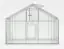 Gewächshaus - Glashaus Radicchio XL16, Wände: 4 mm gehärtetes Glas, Dach: 6 mm HKP mehrwandig, Grundfläche: 16,5 m² - Abmessungen: 570 x 290 cm (L x B)