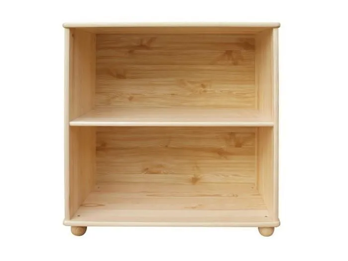 Standregal, 60 cm breit, Kiefer Holz-Massiv, Farbe: Natur Abbildung