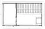 Saunahaus Lut 40 mm mit großem Panoramafenster, Farbe: Grau / Weiß - Außenmaße (B x T): 354 x 204 cm