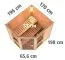 Sauna Alessia 01, 68 mm Wandstärke - 196 x 170 x 198 cm (B x T x H)