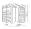 Gartenhaus 2,26 x 2,4 Meter (inkl. Dach) | Anthrazit | inkl. Fußboden Abbildung