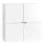 Jugendzimmer - Kommode Marincho 46, Farbe: Weiß - Abmessungen: 106 x 107 x 43 cm (H x B x T)