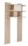 Jugendzimmer - Regal Gabriel 13, Farbe: Eiche Braun / Creme - 190 x 100 x 32 cm (H x B x T)