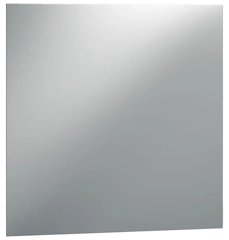 Spiegel mit LED - Beleuchtung, Farbe: Weiß - Abmessungen: 80 x 80 x 3 cm (H x B x T)