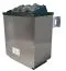Saunahaus "Anni 1" SET A inkl. Boden mit Ofen 9 kW, Farbe: Natur - 309 x 309 cm (B x T), Grundfläche: 9,3 m²